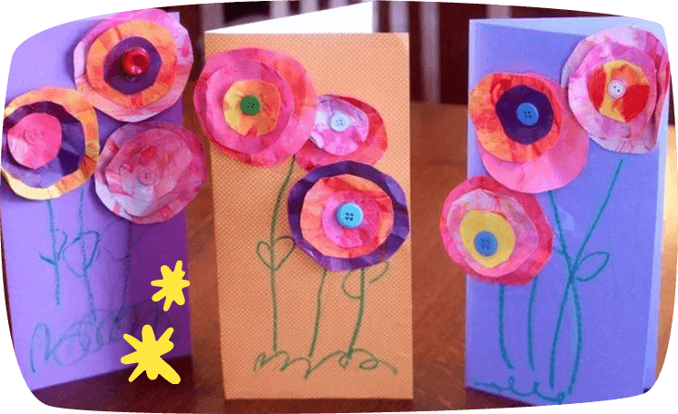manualidades dia de la madre tarjetas